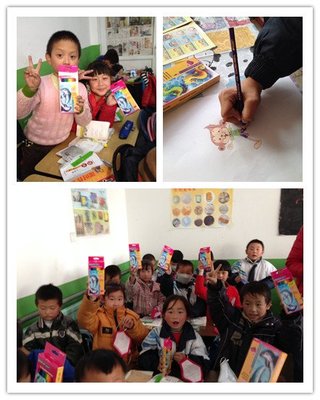 馬可捐筆關(guān)愛(ài)北京打工子弟 與全球兒童共享&ldquo;無(wú)鉛毒&rdquo;鉛筆